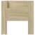 vidaXL Vzglavje Sonoma hrast 100 x 16,5 x 103,5 cm Konstruiran les