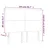 Vidaxl Vzglavje postelje temno sivo 144x5x118/128 cm blago