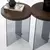Hanah Home Set klub stolova Serenity 2, 2 komada, Braon