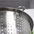 Excellent Houseware Okroglo kuhinjsko cedilo 21 cm - Nerjaveče jeklo, ročaj, vsestransko