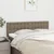 Vidaxl Posteljno vzglavje taupe 144x5x78/88 cm blago