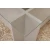 Hanah Home Klub sto Vetrino, 105x65x40cm, Sivi