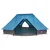 Tipi šator s krovom s pohranom Plava 680 x 430 x 270 cm taft