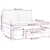 Vidaxl Box spring postelja z vzmetnico temno zelena 200x200 cm žamet