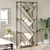 Regal za knjige boja hrasta 79 x 30 x 180 cm od drva i metala