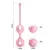 Vaginalne kuglice Pretty Love, 16.1cm, Roze