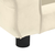 Sofa za pse krem 72 x 45 x 30 cm plišana