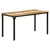 Vidaxl Jedilna miza 140x70x76 cm robusten mangov les