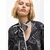 Karl Lagerfeld Bluza črna/bela