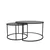 Hanah Home Tokyo Sto za dnevnu sobu, Crni