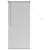 Venecijanski zastore Srebrno 130 x 65 cm Aluminij
