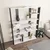 Conceptum Hypnose Polica 120x160x29,6cm Belo-Crna