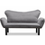 Atelier del Sofa dvosed Chatto, siv