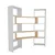 Hanah Home Polica 163x150x22cm Belo-Hrast