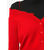 Shushu/Tong - distressed cropped cardigan - women - Red