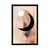 Plakat abstraktne oblike dan in noč - 40x60 black