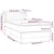 Vidaxl Box spring postelja z vzmetnico taupe 100x200 cm blago