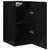 TV Kabinet za Zid Zidne Crni hrast 30,5 x 30 x 60 cm