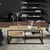 Hanah Home Klub sto Forteaus, 110.4x47x52 cm, Bež