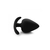 Kiotos Silicone Anchor Anal Plug Set Black