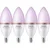 Komplet 4x LED RGB prigušiva sijalica Philips SMART C37 E14/5W/230V 2200-6500K