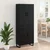 Highboard s ladicama 2 pcs Crni hrast 69,5 x 34 x 180 cm