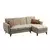 Atelier del Sofa Ugaona garnitura Zaden 218x86x130cm Bež