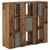Kreveta s ladicama Staro drvo 73,5 x 24 x 69,5 cm