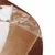 vidaXL klop 60 x 30 x 45 cm Pravo usnje Rjav patchwork