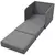 VIDAXL konvertibilni spalni stol iz blaga (59.5x72x72.5cm), svetlo siv
