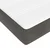 Vidaxl Box spring postelja z vzmetnico temno siva 120x200 cm žamet