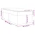 Vidaxl Box spring postelja z vzmetnico modra 90x200 cm blago