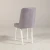 Hanah Home Trpezarijska stolica Vina Sandalye 47x89x46cm Belo-Lavanda