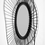 WALLXPERT Ogledalo Euro Flora WM 015