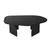 Hanah Home Klub sto Rock, 105x35x65 cm, Crni