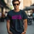 Camiseta Majica sa štampanim printom Cam 243, Muška, Teget