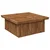 vidaXL Naravna 108,5 x 110 x 75/44,5 cm