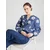 ONLY Bluza ONLSAKA temno modra/bela