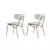 Hanah Home Set trpezarijskih stolica Nancy , 2 komada, Beli