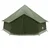 Tipi šator s krovom Maslinastozelena 400 x 400 x 250 cm