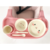 KikkaBoo Set posuđa od bambusa Cat Pink (KKB40073)