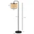 Opviq AYD 3269 Podna lampa, Smeđa (braon)