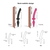 strap-on-me Semi-Realistic Switch Plug-in 2in1 Dildo & Butt Plug Black XXL