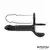 InToYou Magnor Dildo with Double Ring & Balls Stimulator Black