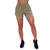 GymBeam Women‘s Pulse Running shorts 2in1 Vetiver
