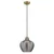 Globo 15898H1 - Luster na sajli JESSICA 1xE27/60W/230V O 22 cm zadimljeno staklo