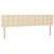 Vidaxl Box spring postelja z vzmetnico krem 200x200 cm blago