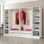 Hanah Home Garderober Kale-6664, 270x190x52 cm, Crni