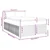 Vidaxl Box spring postelja z vzmetnico temno rjav 140x190 cm blago