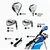 Golf kompleti Callaway XJ 2 Blue/White Desna roka, Junior, Junior, Graphite